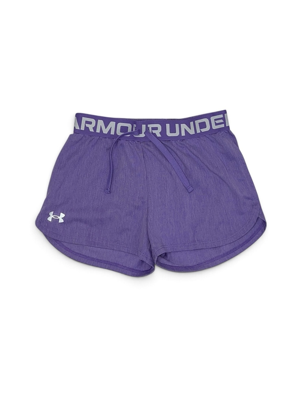 Under Armour Light Purple Mini Shorts Youth Size Medium Athletic Activewear